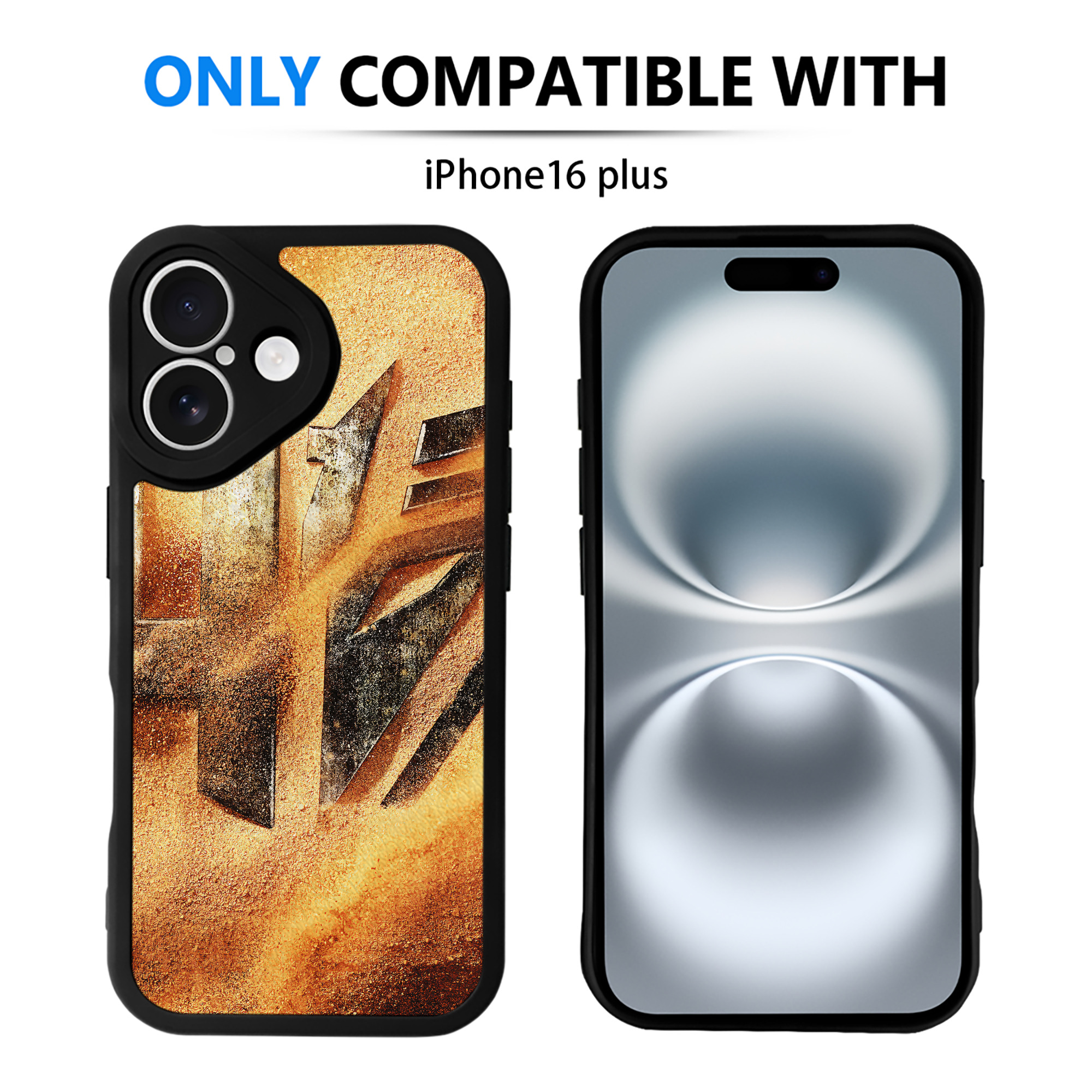 （画像用） Transformers トランスフォーマー 【iPhone 16シリーズ対応】シリコンスマホケース（レザー調） 材質：シリコン